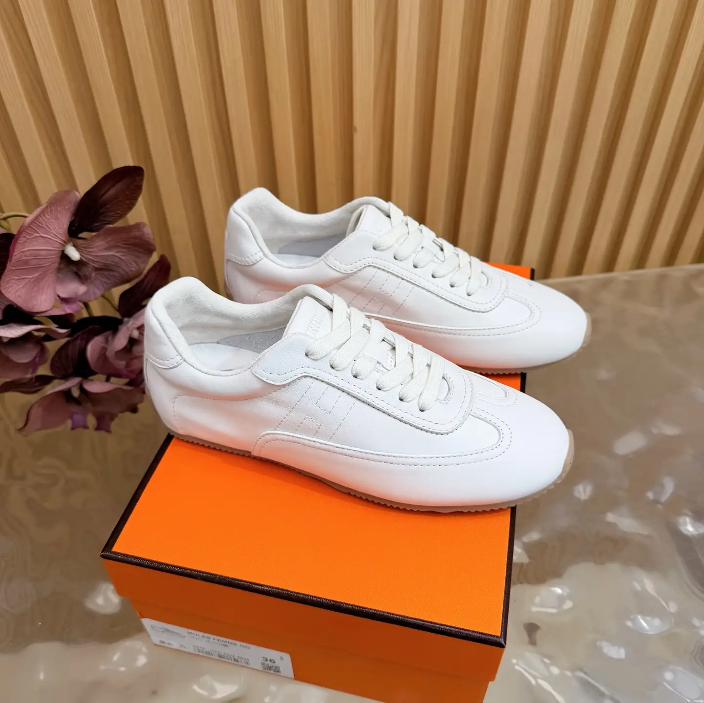 Herm è s 2026 Early Spring New Casual German Training Shoes French Luxury Hidden Inside