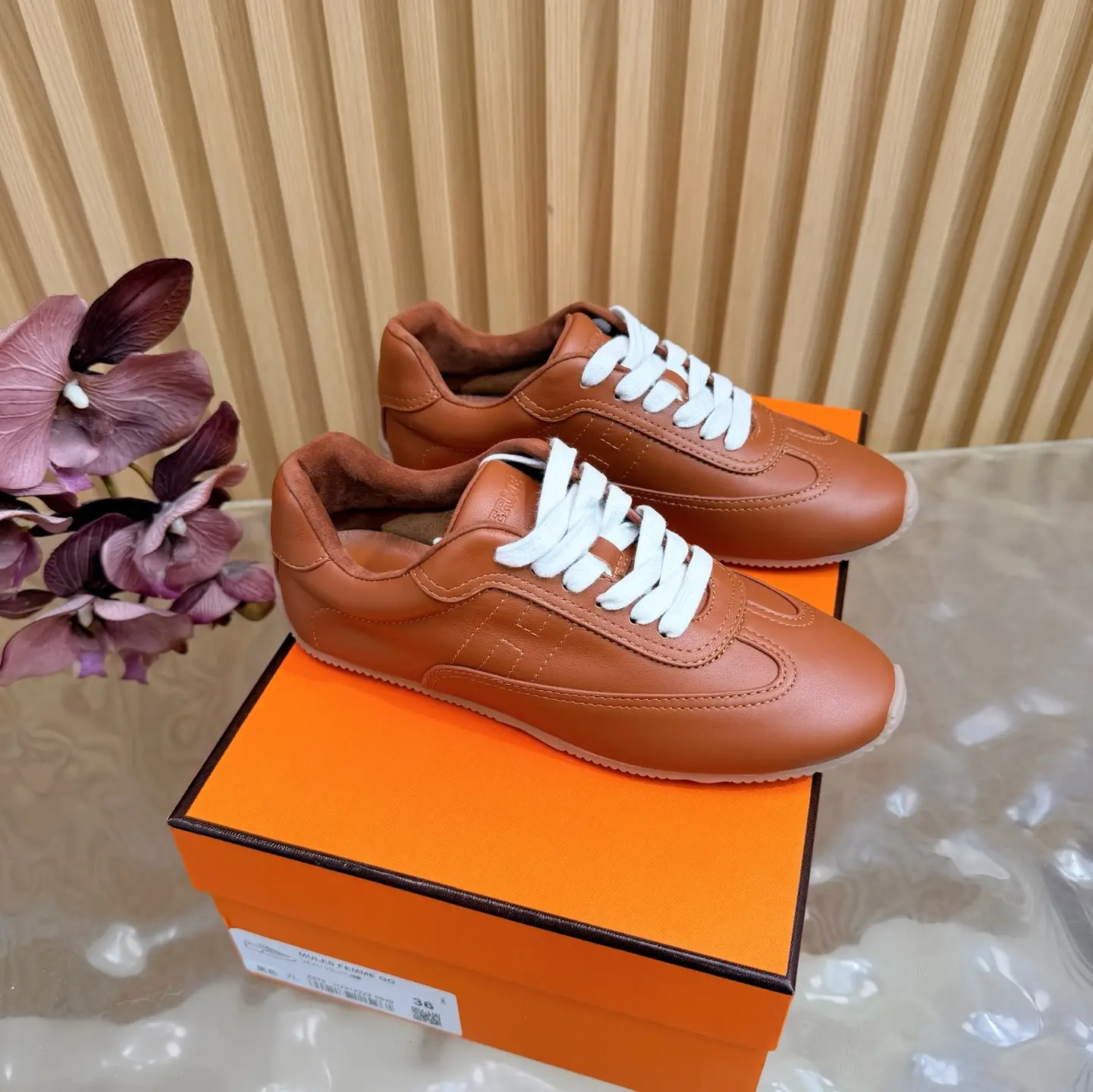 Herm è s 2026 Early Spring New Casual German Training Shoes French Luxury Hidden Inside