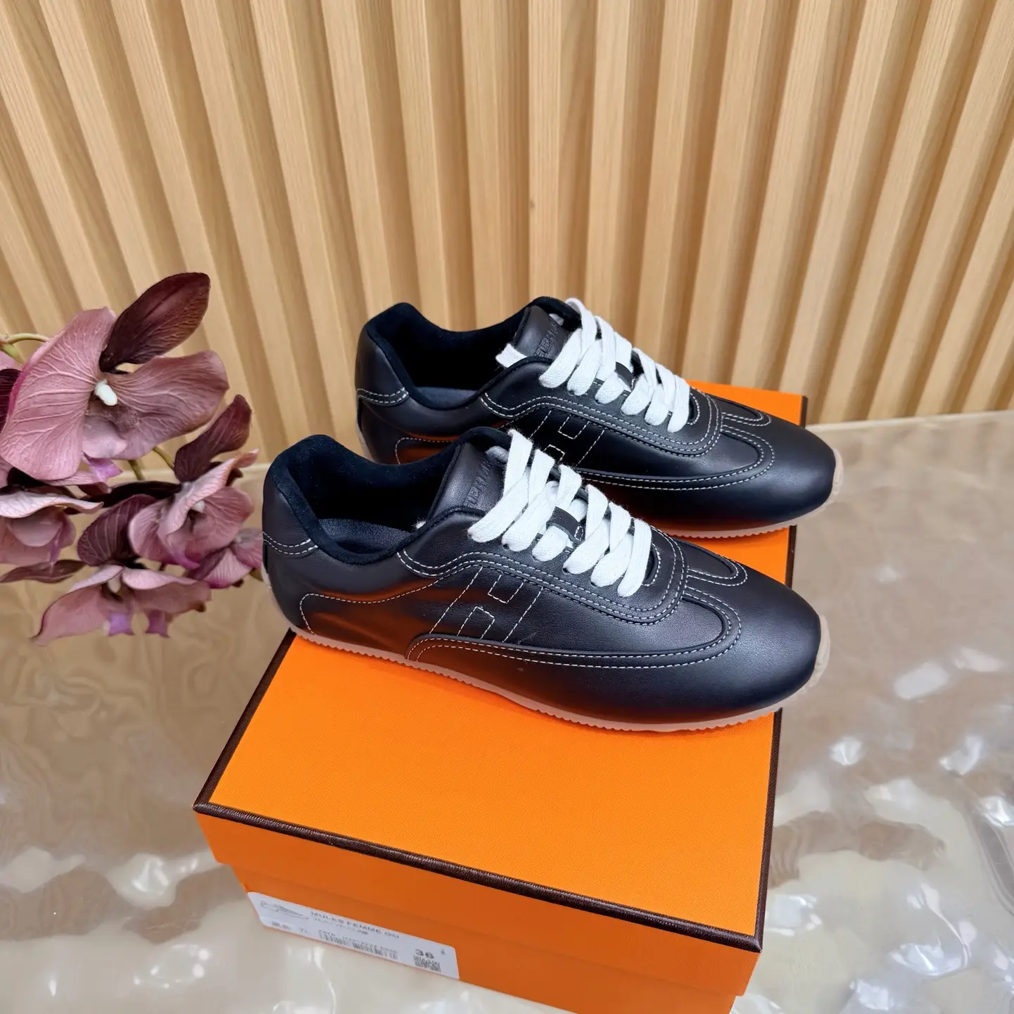 Herm è s 2026 Early Spring New Casual German Training Shoes French Luxury Hidden Inside