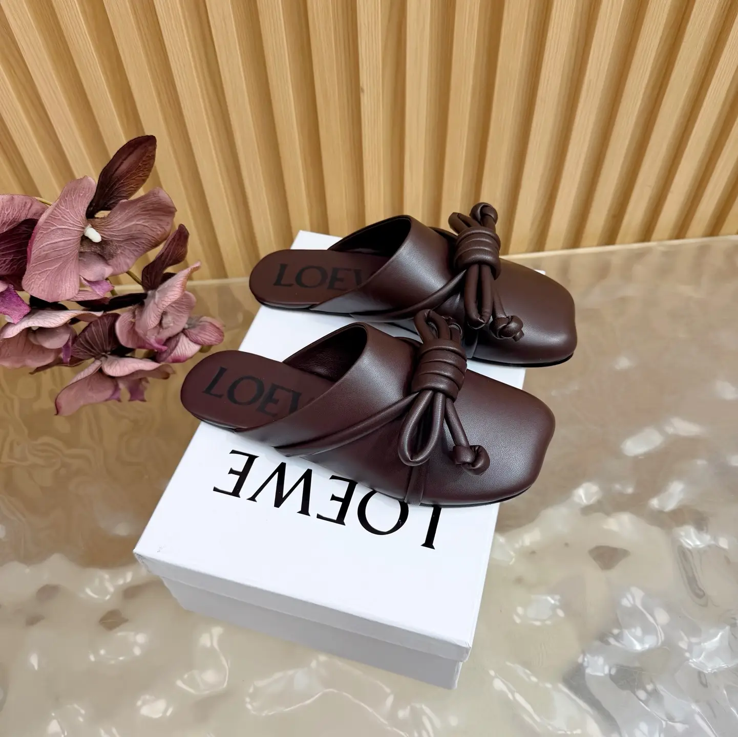 High version 2026 spring/summer new LOEWE, Roewe new Mueller Baotou slippers