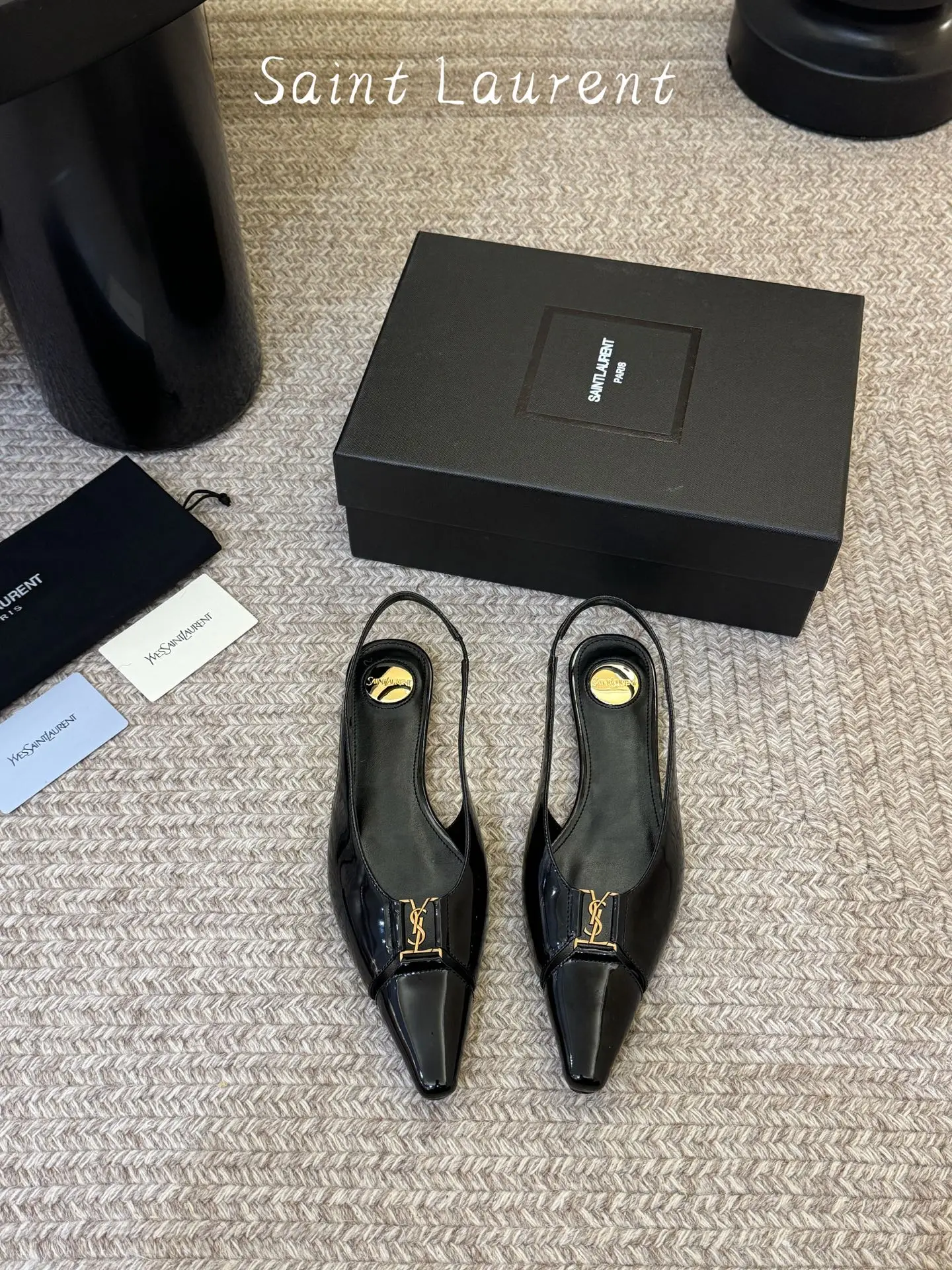 two hundred and eighty
Saint Lauren * Saint Laurent runway style super pointed flat bottom