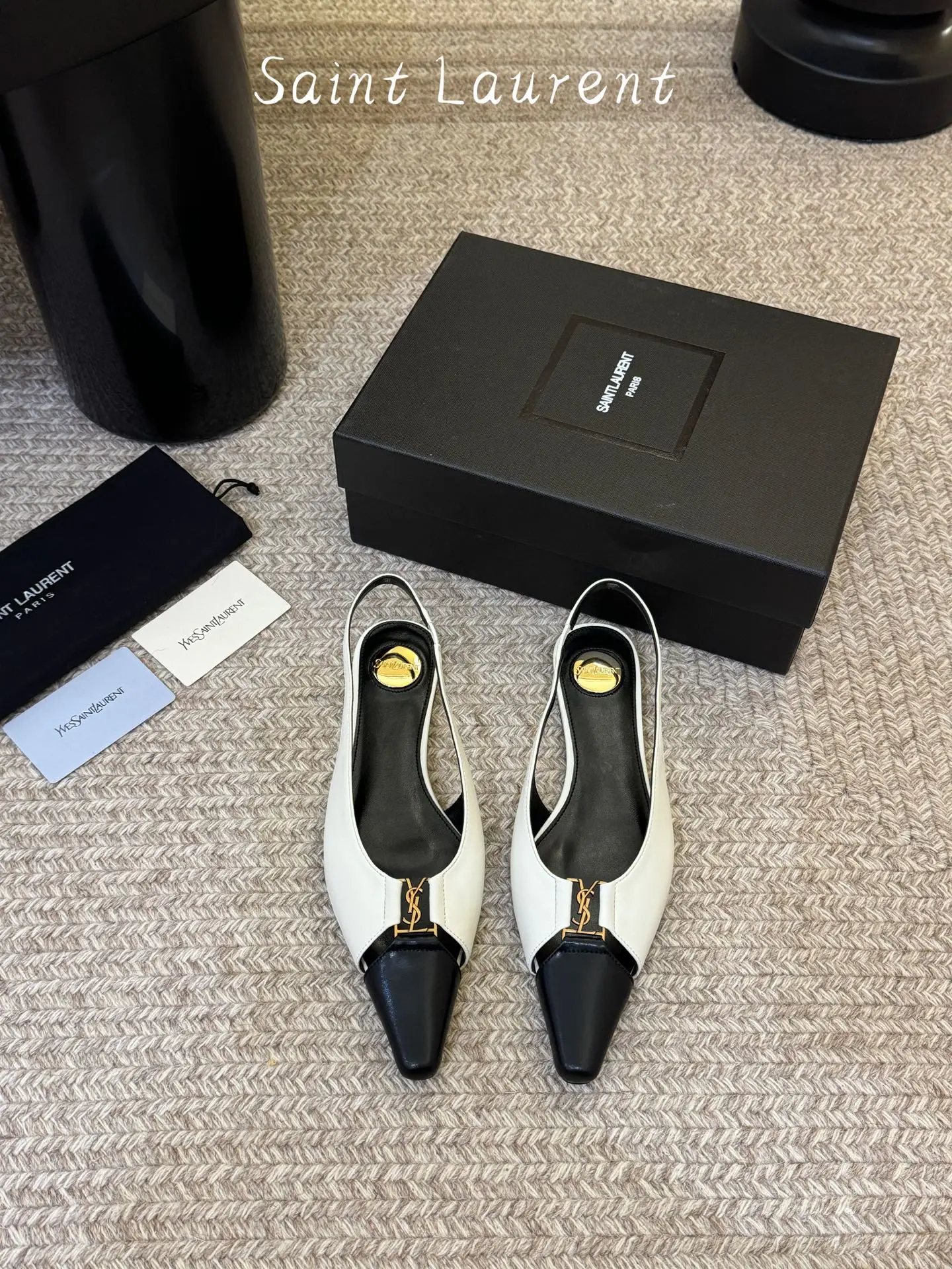 two hundred and eighty
Saint Lauren * Saint Laurent runway style super pointed flat bottom