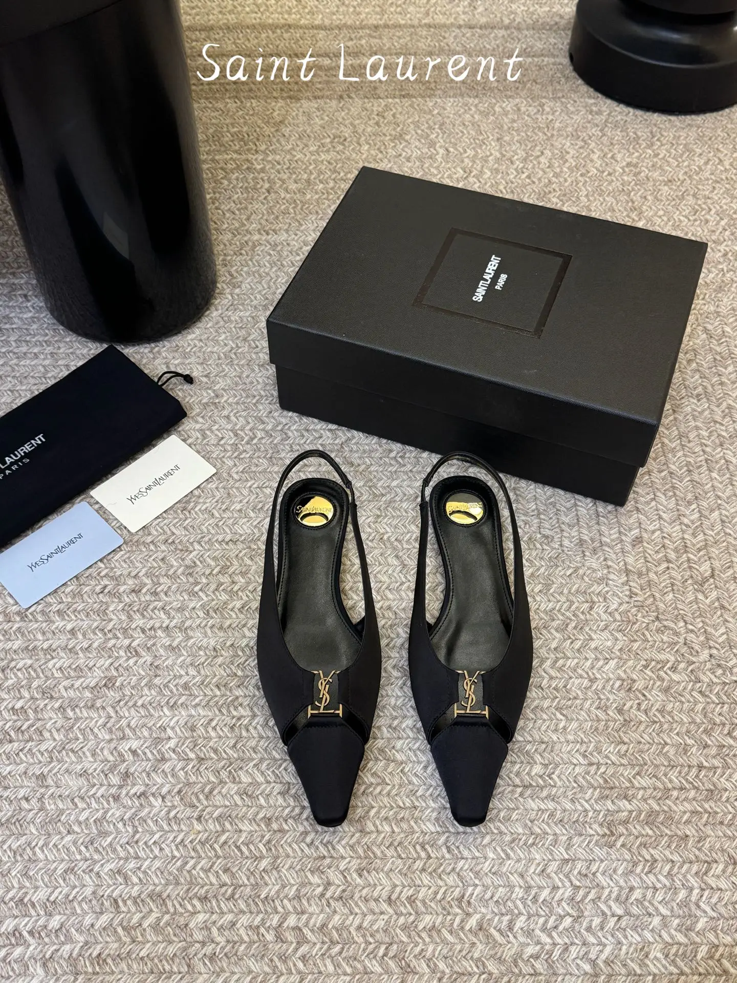 two hundred and eighty
Saint Lauren * Saint Laurent runway style super pointed flat bottom